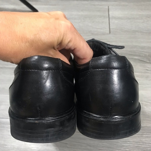 Johnston & Murphy size 12.5 Waterproof Black Leathet Stanton Lace‎ Oxfords main image 6